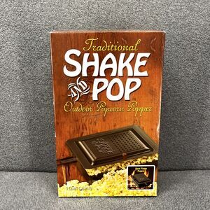 Wabash Valley Farms Traditional Shake Pop Outdoor Popcorn Maker Popper